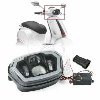 ราคา รถจักรยานยนต์ vespa Sprint 150 ไฟหน้าดัดแปลงบลูทูธสีสันสดใสรีโมทคอนโทรล LED ไฟหน้า (46151283579)