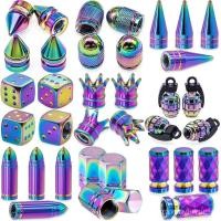 ราคา รถยนต์รถจักรยานยนต์อลูมิเนียมอัลลอยด์ฝาครอบวาล์วอเมริกันวาล์วหมวกวาล์ว (27871733061)