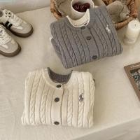 ราคา เสื้อกันหนาวคาร์ดิแกนเด็ก เสื้อถักสไตล์เกาหลี ไซส์สำหรับทารกและเด็กโต (45152817952)