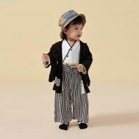 ราคา ชุดจั๊มสูทรอมเปอร์ ผ้าฝ้าย ลายทาง สไตล์กิโมโน ญี่ปุ่น สําหรับเด็กผู้ชาย เด็กวัยหัดเดิน (45151034050)