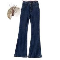 ราคา ขาม้าเอวสูงผ้ายีนส์ยืดทรงสวยแมท์ง่ายใส่ง่ายF9 (51502912091)