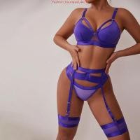 ราคา Vaa The Label CLARA SET Bra Set Garter ชุดชั้นในเซ็กซี่ชุดของขวัญของขวัญ Honeymoon ชุดชั้นในสตรีลูกไม้โปร่งใสนุ่มพรีเมี่ยมสามชิ้น (44903322012)