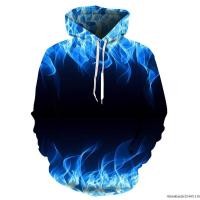 ราคา ใหม่ เสื้อแจ็กเก็ต มีฮู้ด ลายเปลวไฟ 3d สีดําเรืองแสง หลากสีสัน เหมาะกับฤดูใบไม้ร่วง ฤดูหนาว สําหรับผู้ชาย และผู้หญิง 2023 (56702972333)
