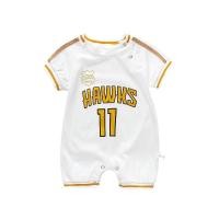 ราคา ใหม่ ชุดจั๊มสูทรอมเปอร์ แขนสั้น แฟชั่นฤดูร้อน สําหรับเด็กทารกผู้ชาย และเด็กผู้หญิง (53003481576)