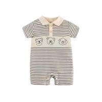 ราคา ชุดจั๊มสูทรอมเปอร์ แขนสั้น แบบบาง ลายทาง แฟชั่นฤดูร้อน สไตล์เกาหลี สําหรับเด็กผู้ชาย (48203515443)