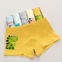 ราคา กางเกงในเด็กชาย ผ้าฝ้าย 1กล่อง5ตัว เนื้อผ้านิ่ม กางเกงในเด็กผ้าฝ้ายแท้คลาส อายุ 1 12 ปี พิมพ์ไดโนเสาร์การ์ตูน (56403639404)