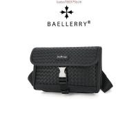 ราคา Baellerry s ใหม่ กระเป๋าสะพายไหล่ กระเป๋าถือ กระเป๋าเมสเซนเจอร์ หัวเข็มขัด กันน้ํา สีดํา สําหรับผู้ชาย (55252976746)