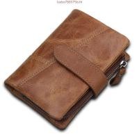 ราคา CONTACT Sกระเป๋าสตางค์ หนังวัวแท้ ใบสั้น ขนาดเล็ก คุณภาพสูง สไตล์วินเทจ สําหรับผู้ชาย (26743854716)