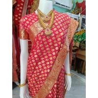 ราคา ชุดส่าหรีผ้าชีฟองเนื้อบาง สวยงามใส่สบายอก32 44ฟรีไซส์นำเข้าจากอินเดียสวยงามสะดุจตา (27286750646)