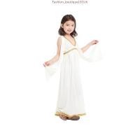 ราคา เครื่องแต่งกายฮาโลวีน เด็ก Athena เครื่องแต่งกายชุดสําหรับวันเด็กเทพธิดากรีกเจ้าหญิงประสิทธิภาพเครื่องแต่งกาย COS สาวอียิปต์ (58051596306)