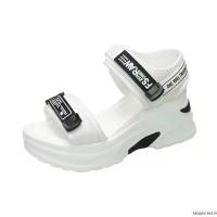 ราคา ลิ่ม ส้นผู้หญิงเวอร์ชั่นเกาหลีแฟชั่นฤดูฝนหนากันน้ํา พื้นรองเท้า ปิดหัวส้นสูง35 40สบายๆ (44602987867)