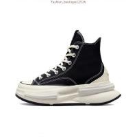 ราคา คอนเวิร์ส เพิ่มความสูง ก้นหนา คอนเวิร์ส รองเท้าผ้าใบ chuck taylor all star move (55553486755)