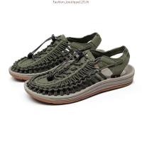 ราคา KEEN ผู้ชายผู้หญิง Uneek รองเท้าแตะลื่น Anti Collision เดินป่า Wading River Tracing รองเท้า (51603645577)
