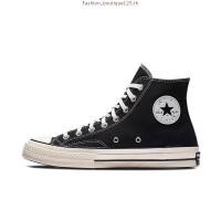 ราคา All Star Chuck 70 Black High Top สีดำ สูง แก๊งค์ รองเท้าผ้าใบ คอนเวิร์ส สไตล์คลาสสิกรองเท้าผ้าใบ Unisex (41577319229)