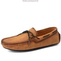 ราคา Dekabr รองเท้าโลฟเฟอร์ลําลอง หนังวัว สําหรับผู้ชาย ขนาดใหญ่ 38 48 (40576919071)