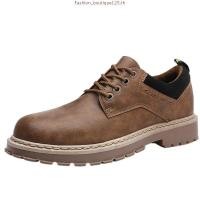 ราคา ถูกสุด Fashion รองเท้าหนังกลับ รองเท้าผู้ชาย (52602907511)