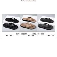 ราคา AIZOMR Mens High End Fashion Simple Flip Flops แนะนําใหม่ว่ายน้ําชายหาดกลางแจ้งสวมรองเท้าแตะกันลื่น (48903322210)