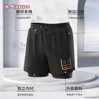 ราคา Kappa ชุดว่ายน้ํา แขนยาว สีดํา สําหรับผู้ชาย 2 ชิ้น (52353389437)