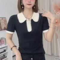 ราคา Famous เสื้อโปโลแขนสั้นแต่งปก 134 FMBL F1T134 (41977297464)