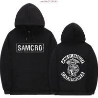 ราคา Sons of Anarchy SAMCRO พิมพ์สองด้าน Hoodie เสื้อกันหนาวผู้ชาย Women แฟชั่นแบรนด์ออกแบบเสื้อสวมหัวผู้ชายขนแกะ Hoodies (48953565713)