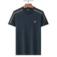 ราคา Philipp plein PP Clothes Slim fit Round Neck Stretch เสื้อยืดแขนสั้นสบายฤดูร้อนทุกวัน Breathable Street Wear Clothes (45853414165)