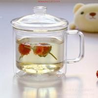 ราคา 500มิลลิลิตรแก้วขนาดใหญ่แก้วคู่ผนังแก้วชากาแฟถ้วยที่มีการจัดการและฝาแก้วฝาครอบแก้วที่มีลูกบิด (48353451395)