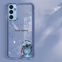 ราคา Samsung Galaxy S24 FE S23FE S21 S20 FE Custom ชื่อ Stitch Disney Crystal Clear Case น่ารักการ์ตูนกันกระแทก (26587042857)