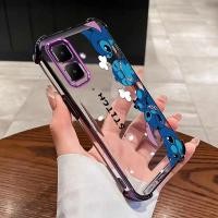 ราคา Infinix Smart 10 infinix Smart10 Stitch Phone Case Clear Phone Case กันกระแทก Air Cushion Crystal Cover (46951421620)