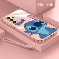 ราคา เคสโทรศัพท์มือถือยาง กันกระแทก ลายมอนสเตอร์ Stitch น่ารัก แวววาว พร้อมสายคล้อง สําหรับ Samsung Galaxy A54 A34 A14 5G A14 LTE A24 A04s A13 5G (23950302407)