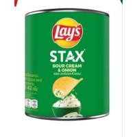 ราคา เลย์สแตคส กระป๋อง 42ก มี 5 รสชาติ (43312436559)