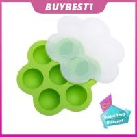 ราคา Buybest1 Buybest1 ถาดแช่แข็งอาหารเด็ก 7 หลุมปลอดภัยภาชนะซิลิโคนเก็บน้ำแข็งผลไม้พร้อมฝาปิด (43477330177)