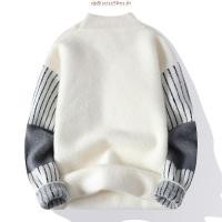 ราคา เสื้อกันหนาวแขนยาวลําลอง คอเต่า ผ้าถัก แฟชั่นฤดูใบไม้ร่วง สําหรับผู้ชาย (44653414245)