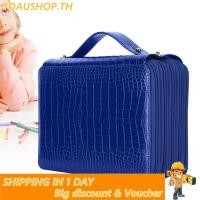 ราคา Yoaushop Yoaushop กล่องดินสอสี 250 ช่องผู้ถือพร้อมซิปปิดความจุขนาดใหญ่หนัง PU ปากกาออแกไนเซอร์กระเป๋าเก็บของสำหรับปากกาสีน้ำเครื่องหมายศิลปิน สีน้ำเงินเข้ม (47353279446)