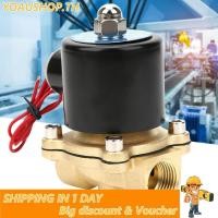 ราคา Yoaushop Yoaushop โซลินอยด์วาล์วไฟฟ้า 2W160 15 ปกติปิด G1 2 BSPP เกลียวตัวเมียวาล์วทองเหลือง AC220 (57403259318)