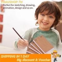 ราคา Yoaushop Yoaushop 5 ชิ้น Flipbook หนังสือเปล่ากระดาษหลุม 2 ขนาดสกรูสำรอง Flipbooks No Bleed Kit การวาดภาพและเย็บผูกใช้สำหรับ Animators นักออกแบบ (53953452376)