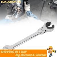 ราคา Yoaushop Yoaushop 17mm Ratcheting ประแจ 8 5in ปลายเปิด 72T QUICK RELEASE ใช้ CR V มุมเหล็กยืดหยุ่น Spanner สำหรับการใช้เบรคท่อ AC Nuts (49050884111)