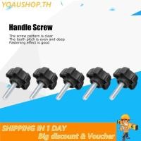 ราคา Yoaushop Yoaushop สกรูดาวห้าแฉก 5 ชิ้นชายเกลียวหัวแม่มือ M6 25 มิลลิเมตรพลาสติกจับ FivePointed หัวจับนิ้วหัวแม่มือสกรู (57353255682)