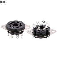 ราคา B C Dec 1 PC 8Pin Bakelite Tube Socket Base S8WPF Bakelite Gilded For KT88 6550 6SN7 EL34 Vacuum Tube Amplifier th (50052630993)