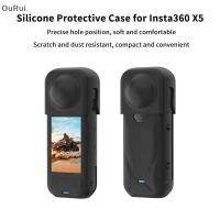 ราคา B C Dec 2 ชิ้น 1 ชุดฝาครอบเลนส์เคสซิลิโคนสําหรับ Insta360 X5 ฝาครอบเลนส์กล้องป้องกัน Soft Case สําหรับ Insta360 X5 Shell th (47452762687)