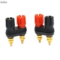 ราคา B C Dec ลําโพง Banana Plug Terminal Connector Banana Socket Dual Female Banana Plug สําหรับลําโพงเครื่องขยายเสียง Dual 2 Way Banana Plug Jack th (44602646289)