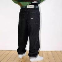 ราคา Street Skateboard Dime Baggy Straight Loose Casual DENIM PANTS Wash DENIM PANTS Men 10 27 (53053972211)