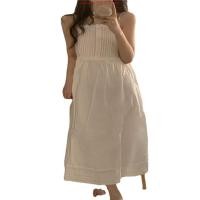 ราคา เดรสทูโทนอัดพลีทผ้าลินิน ส้มส์ เดรสออนนา (52303491149)