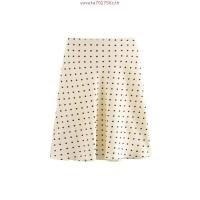 ราคา SAY APPAREL รอพรี 7 10 วัน Polka dot midi skirt กระโปรงลายจุดทรงบานพริ้ว (57253393683)