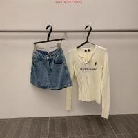 ราคา PTJ30188 กระโปรงยีนส์เอวต่ำ PROMTHONG มีซับใน (55352751249)