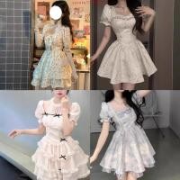 ราคา ชุดเดรสกี่เพ้า สีชมพู สไตล์จีน แฟชั่นฤดูร้อน (40176482359)