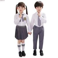 ราคา ชุดยูนิฟอร์มนักเรียน เหมาะกับฤดูร้อน สไตล์อังกฤษ สําหรับเด็กนักเรียนผู้ชาย และเด็กผู้หญิง (54400977089)