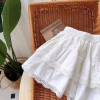 ราคา ข้อเสนอพิเศษ กระโปรงพลีทเด็กผู้หญิงกระโปรงฤดูร้อนกางเกงนิรภัยเข็มขัดลูกไม้สไตล์ใหม่ (43027355679)