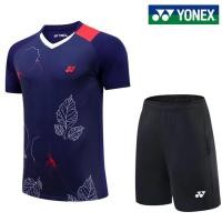 ราคา เสื้อแบดมินตันโยเน็กซ์การแข่งขันชายและหญิงเสื้อแขนสั้นเสื้อเทนนิสแห้งเร็ว (55252200377)