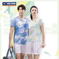 ราคา ชัยชนะ แบดมินตัน แขนสั้น เสื้อปิงปองสําหรับผู้ชายและผู้หญิง ชุดฝึกวอลเลย์บอล (54152452459)