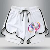 ราคา โยเน็กซ์ แบดมินตันกางเกงขาสั้นกีฬามืออาชีพสําหรับผู้ชายและผู้หญิงคู่สวมตาข่ายดูดซับเหงื่อวิ่งออกกําลังกายกางเกงขาสั้นสองชั้น (27713406543)